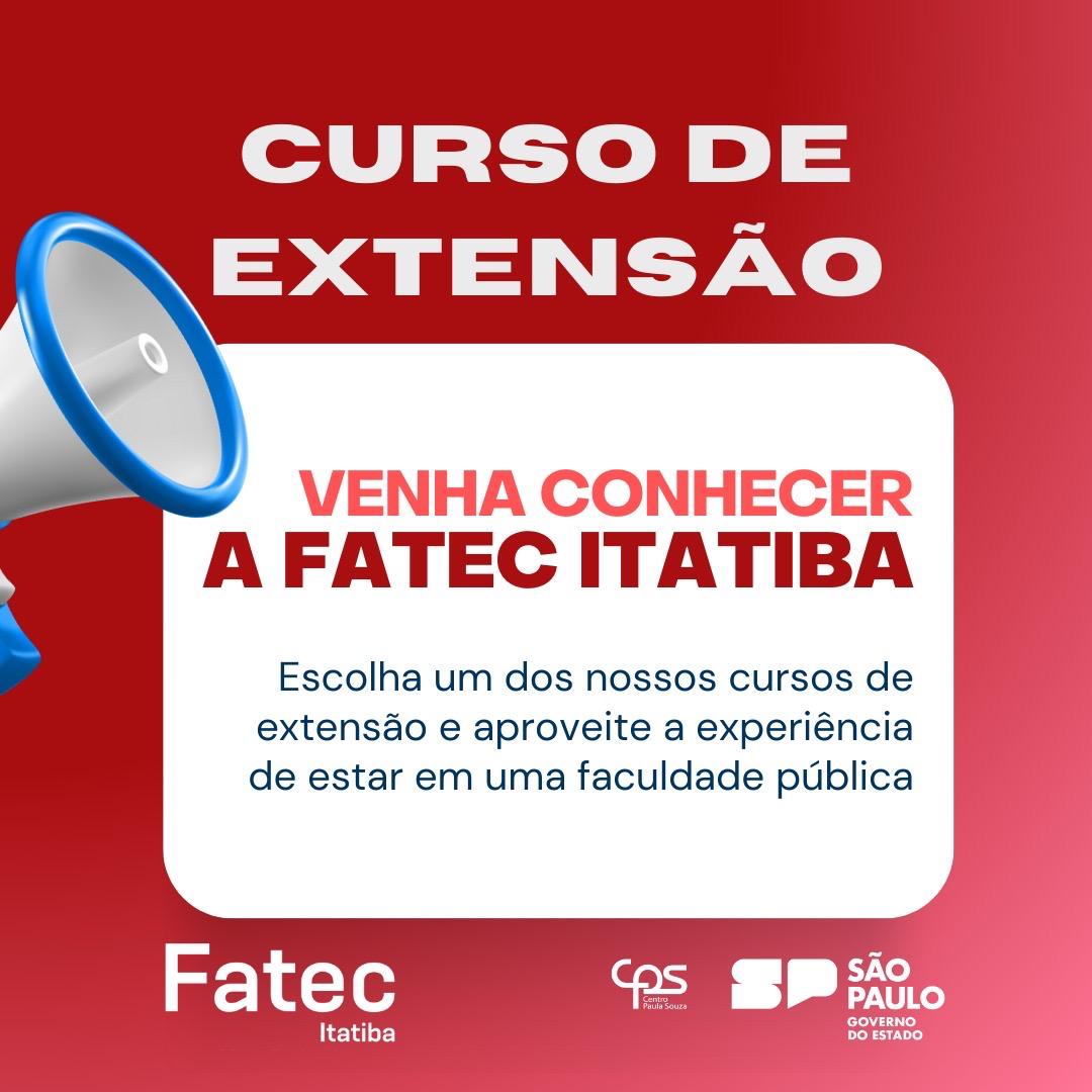 CURSO DE EXTENSÃO FATEC