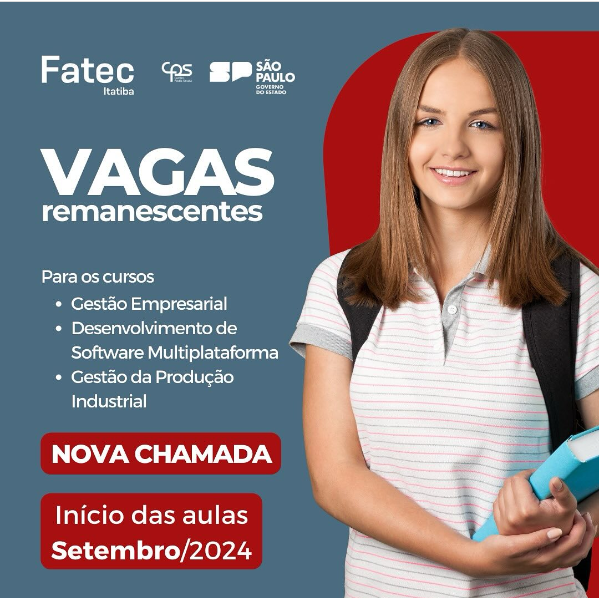 VAGAS REMANESCENTES 2º Chamada